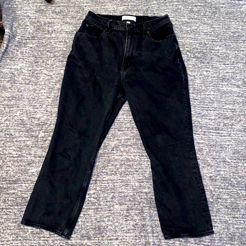 Abercrombie Curve Love Black Jeans
